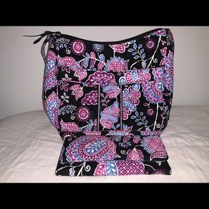 Vera Bradley purse and wallet set